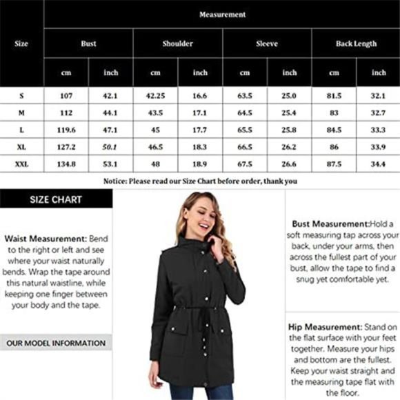 Rain Jacket Women Windbreaker Striped Climbing Raincoats Waterproof Lightweight - Picture 5 of 5